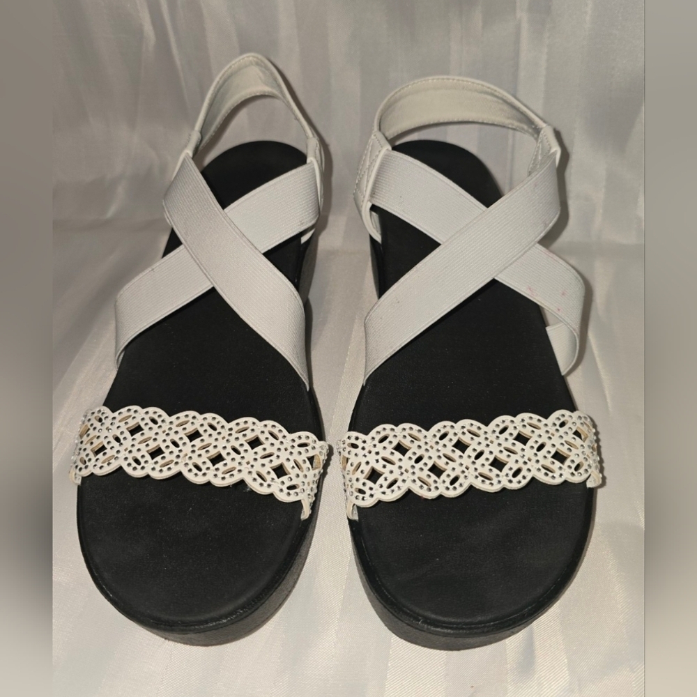 Skechers Cali Arch Fit Dance Party Sandals Size 10